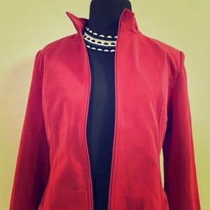 Red Sopranos Blazer Great For the Office. Size M